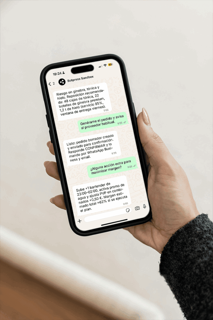 Cómo un asistente por WhatsApp mejora la gestión del restaurante 1 asistente whatsapp restaurantes