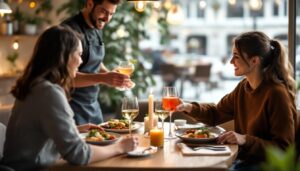 Strategies to increase the average restaurant bill without losing customers