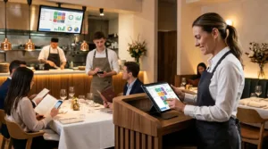 Digitalización de procesos en hostelería dueña de restaurante.